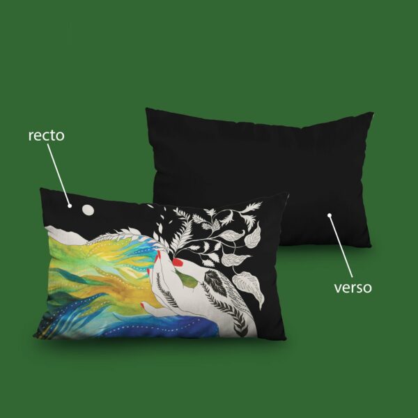 Coussin Velours Mains - Sylvie Kromer