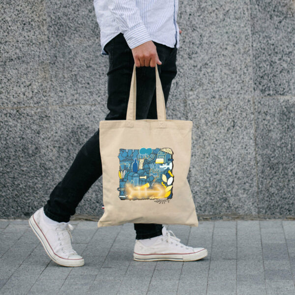 Tote Bag Coton Bio - FESSES - Fernand Kayser – Image 2