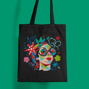 Tote Bag Coton Bio - GRIBOUILLIS 2 - Hugues Baum