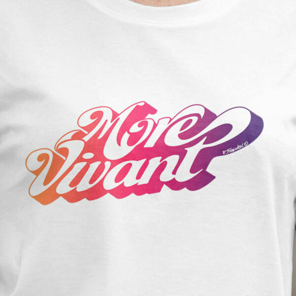 T-shirt Made In France - Coton Bio H/F - MORE VIVANT - Pierre Fraenkel – Image 5