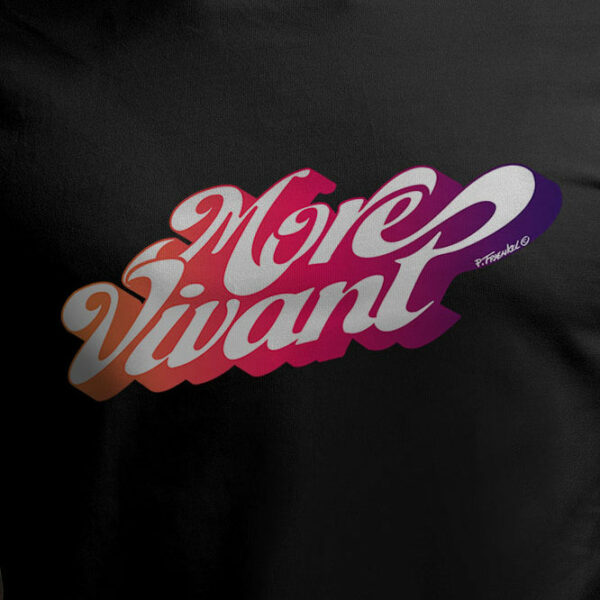 T-shirt Made In France - Coton Bio H/F - MORE VIVANT - Pierre Fraenkel – Image 6