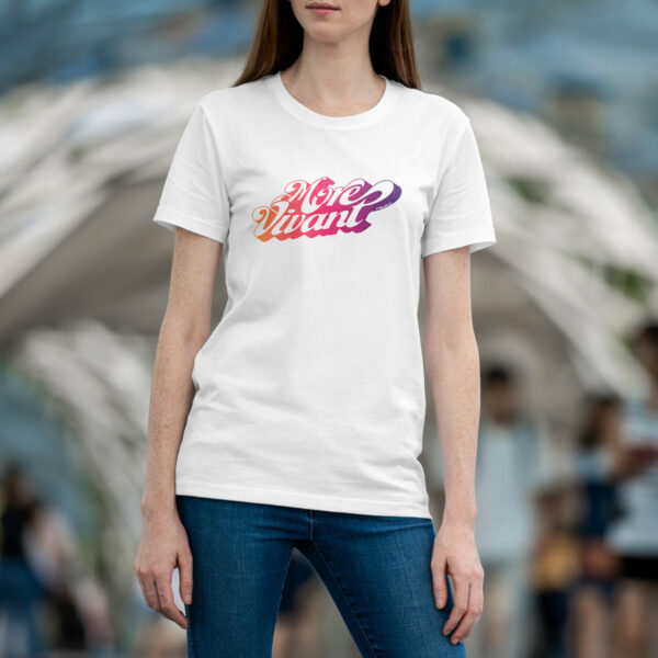 T-shirt Made In France - Coton Bio H/F - MORE VIVANT - Pierre Fraenkel – Image 3