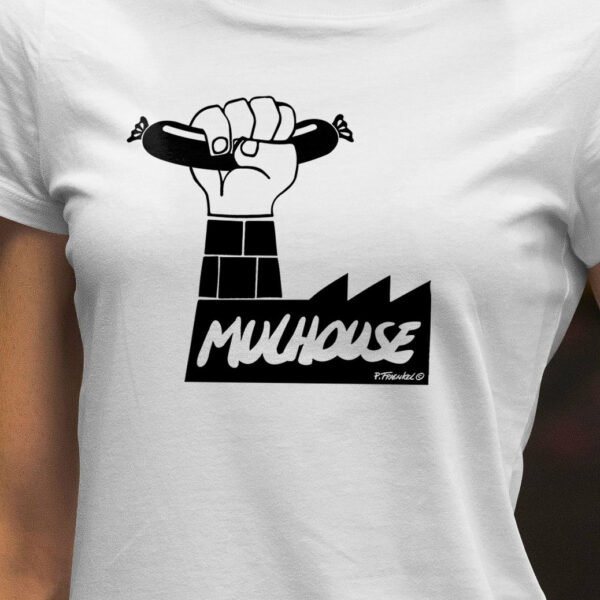 T-shirt Made In France - Coton Bio H/F - MULHOUSE - Pierre Fraenkel – Image 5
