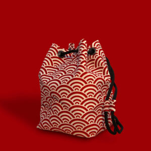 Petit sac marin Japon Rouge